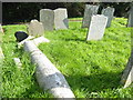 TQ4454 : Gravestones in the Churchyard of St Mary the Virgin, Westerham by Marathon