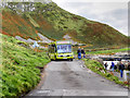 C9444 : Shuttle Bus Arriving at The Giant's Causeway by David Dixon