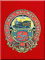 SC1968 : Isle of Man Railway Company crest by Robin Drayton