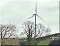 J4365 : Wind turbine, Ballyrush, Ballygowan/Comber (October 2017) by Albert Bridge