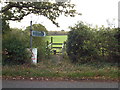 TQ6089 : Footpath and stile, near Little Warley by Malc McDonald