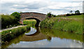 SJ9353 : Kidd's Bridge east of Endon in Staffordshire by Roger  D Kidd