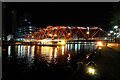 SJ8097 : The Detroit Swingbridge, Salford Quays by David Dixon