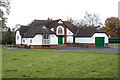 TL1829 : Pavilion-clubhouse, Bancroft Gardens by Jim Osley