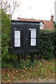 TM3569 : Sibton Village Notice Board on Pouy Street by Geographer