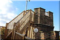 TQ4376 : Viewing platform, Severndroog Castle by M J Roscoe