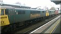 TM1543 : Container train passes through Ipswich station by Christopher Hilton