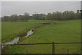 TM3052 : Deben valley water-meadows near Ufford, from the railway by Christopher Hilton