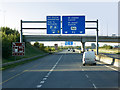 O0242 : Sign Gantry over the M3, North of Clonee by David Dixon