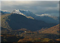 NY2406 : Snow on Bow Fell (2) by Karl and Ali