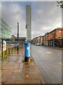 SJ8397 : Manchester's Blue Post Box by David Dixon