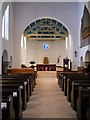 TQ3195 : Interior of St. Peter's Church, Grange Park by Paul Bryan