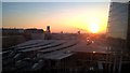 TQ3280 : Winter sunrise over London Bridge Station by Paul Bryan