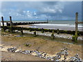 TG1743 : Sea defences near West Runton by Mat Fascione