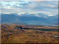 NS4777 : Duncolm and Loch Lomond from the air by Thomas Nugent