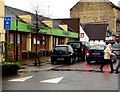 SO8005 : Share space sign, High Street, Stonehouse by Jaggery