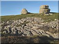 SH7684 : Limestone pavement with erratics by Jonathan Wilkins