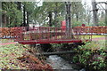 NS5320 : Footbridge over the Polcalk Burn by Billy McCrorie