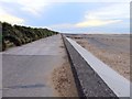 SD3148 : The Lancashire Coastal Way near Rossall Point by Steve Daniels