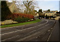 SP2512 : Bend in the A361 in Fulbrook, West Oxfordshire by Jaggery