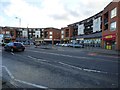 SJ8596 : Shops on Stockport Road by Gerald England