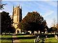 SU0969 : St James' Church in Avebury by Steve Daniels