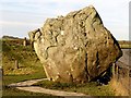 SU1070 : A standing stone by the A4361 by Steve Daniels