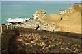 SX0382 : Coastal scenery near Dannonchapel by Derek Harper