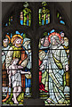 SK8907 : Window s.VIII, St Andrew's church, Hambleton by Julian P Guffogg