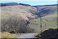 SN7947 : Valley of the Nant y Ffin by M J Roscoe