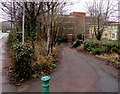 SO5039 : Path descending from Barton Road, Hereford by Jaggery