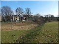 NS7893 : King's Park: remains of the race track by Lairich Rig