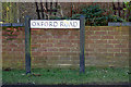 TL1522 : Oxford Road sign by Geographer