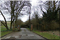 TQ3405 : Entrance to Lawn Memorial & Woodland Valley Natural Burial Ground by Geographer