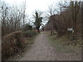 TQ5161 : Footpath near Shoreham by Malc McDonald