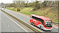 J2966 : Bus Eireann coach, M1, Ballyskeagh (April 2018) by Albert Bridge