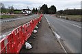 SO8541 : Roadworks on the A4104 at Upton-upon-Severn by Philip Halling