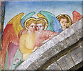 SK7288 : Mural, St Peter's church, Clayworth by Julian P Guffogg