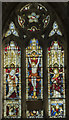 SK7288 : East window, St Peter's church, Clayworth by Julian P Guffogg