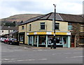 SS9597 : The Window Shop and a CCTV camera on a pole, Treorchy by Jaggery