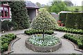 SH5573 : Centre piece of the parterre at Plas Cadnant by Richard Hoare