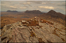  : Summit of Sgorr Tuath, Ross-shire by Andrew Tryon