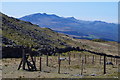 SH8622 : Col below Aran Fawddwy and view to Cader Idris by Andrew Hill