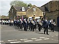 ST6316 : St George's Day scouts parade by Jonathan Hutchins