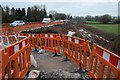 SO8541 : Roadworks on the A4104 at Upton-upon-Severn by Philip Halling