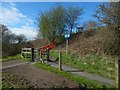 NS3977 : Blocked path to the Blue Bridge by Lairich Rig