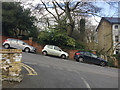 TQ3370 : Good handbrakes on Fox Hill, Upper Norwood, south London by Robin Stott