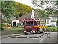 NT2469 : Gorse fire on the Braid Hills by M J Richardson