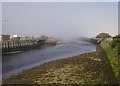 NH8857 : Nairn Harbour Entrance by valenta