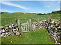 NX6593 : Gate on Southern Upland Way by Alan O'Dowd